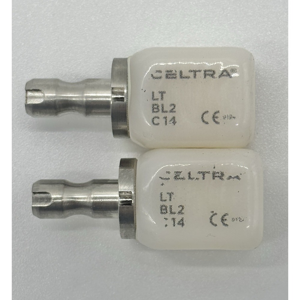 Dentsply Sirona Celtra LT‎ BL2 C14 CAD CAM Dental Blocks CEREC 2 Pieces